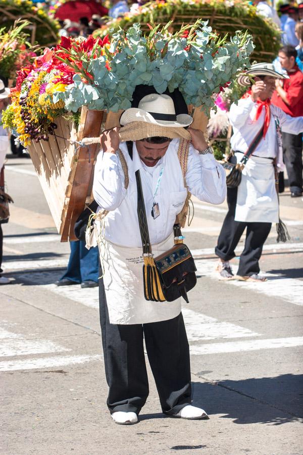 Desfile de Silleteros, Feria de Flores, Medellin, ...