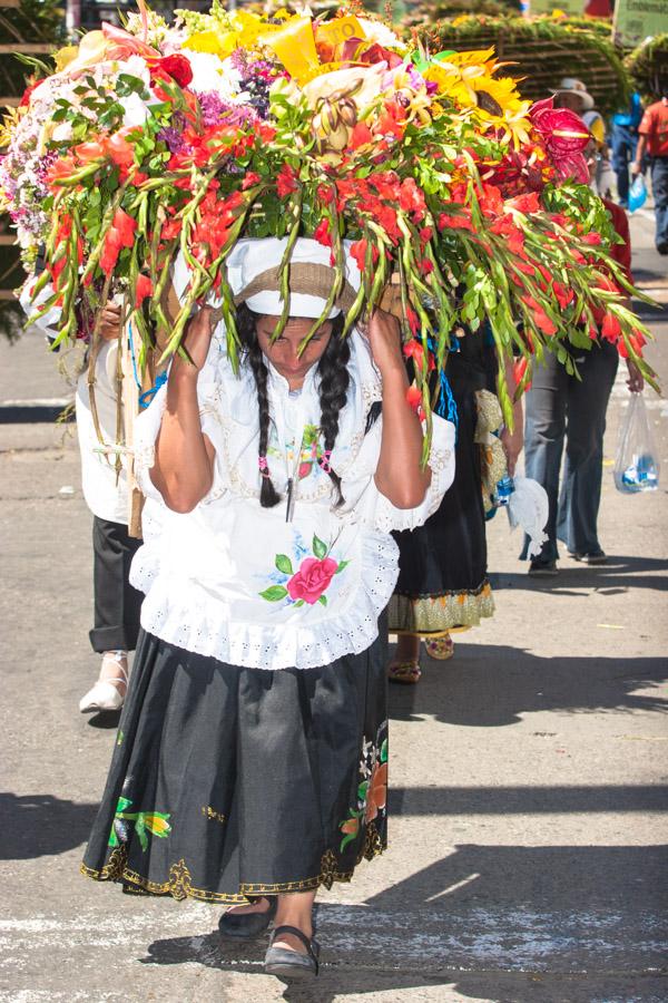 Desfile de Silleteros, Feria de Flores, Medellin, ...