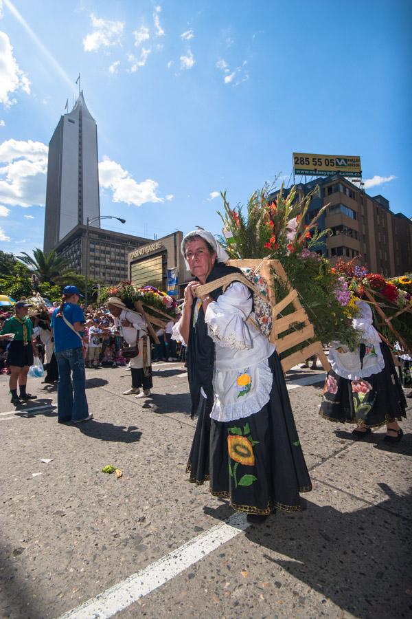 Desfile de Silleteros, Feria de Flores, Medellin, ...