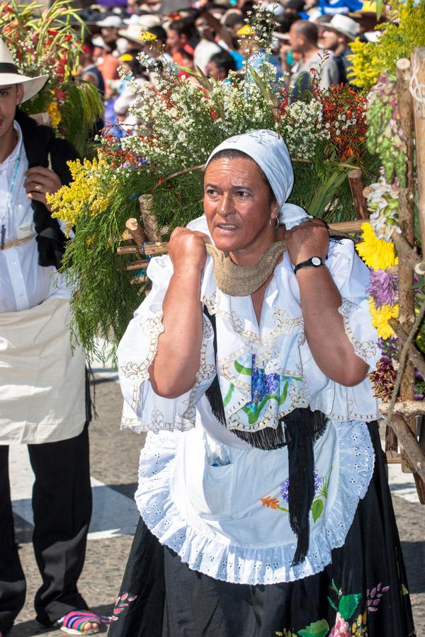 Desfile de Silleteros, Feria de Flores, Medellin, ...