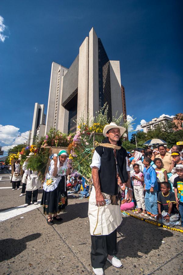 Desfile de Silleteros, Feria de Flores, Medellin, ...