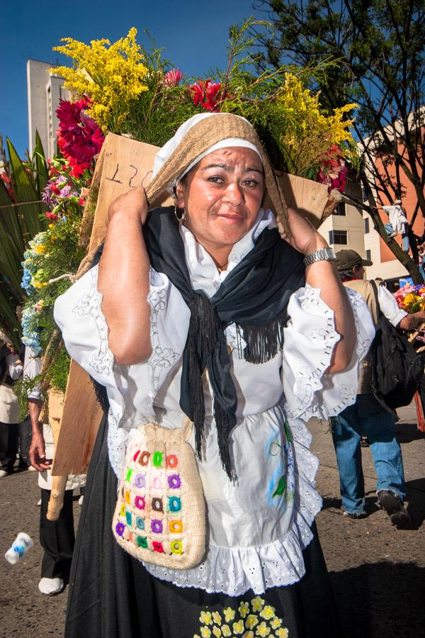 Desfile de Silleteros, Feria de Flores, Medellin, ...