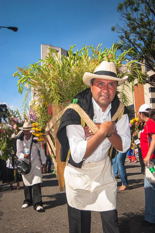 Desfile de Silleteros, Feria de Flores, Medellin, ...