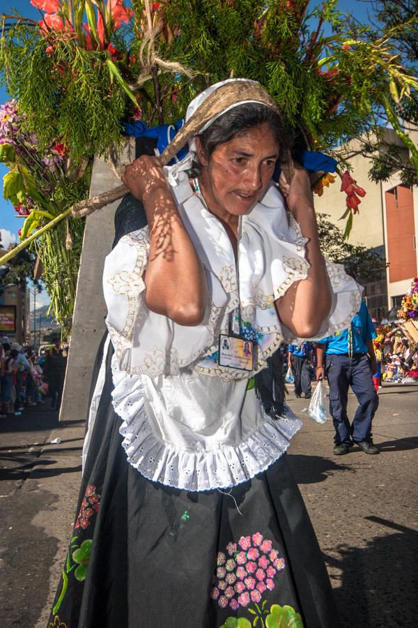 Desfile de Silleteros, Feria de Flores, Medellin, ...