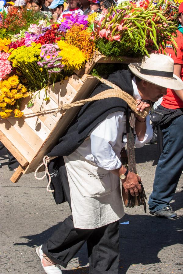 Desfile de Silleteros, Feria de Flores, Medellin, ...