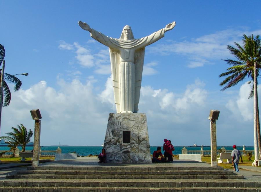 Monumento en el Casco Antiguo de Ciudad de Panama