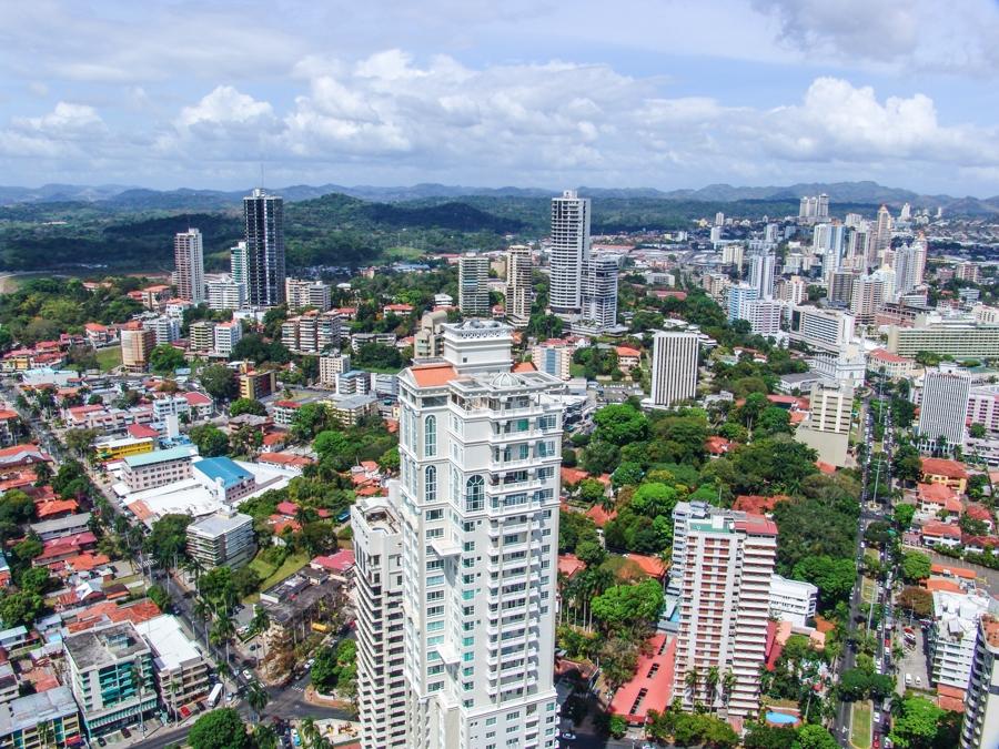 Panoramica de Ciudad de Panama, Panama