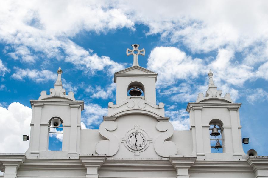 Campanario de la iglesia de el Retiro, Antioquia, ...