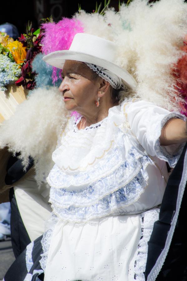 Mujer silletera, Medellin, Antioquia, Colombia