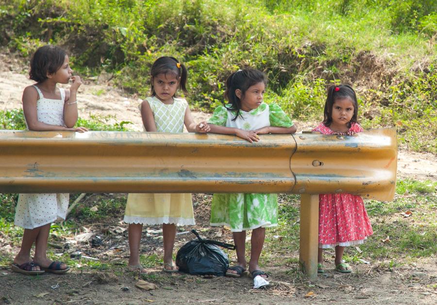 Niñas en el Campo