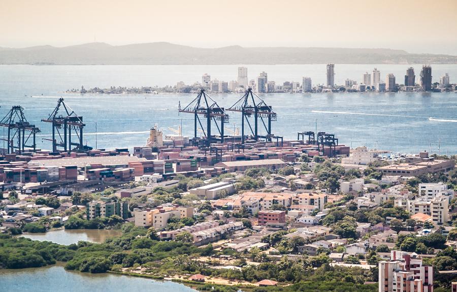 Puerto de Cartagena, Bolivar, Colombia