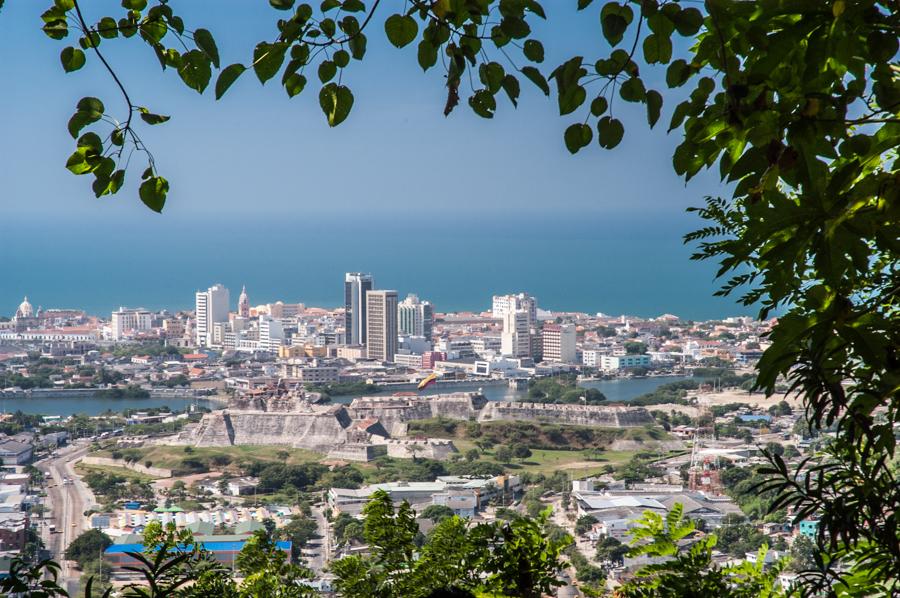 Panoramica de la Ciudad de Cartagena, Bolivar, Col...