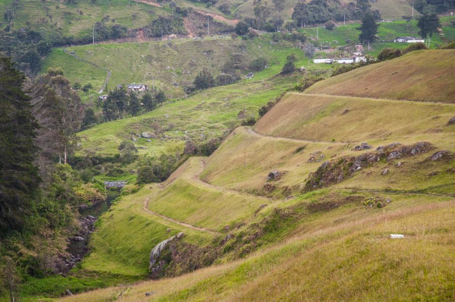 Paisaje en Don Matias, Antioquia, Colombia