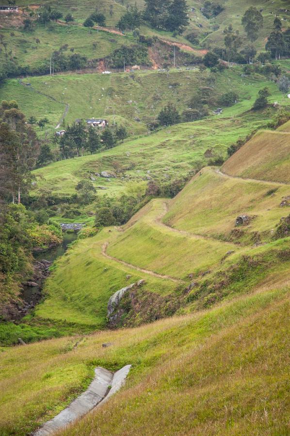 Paisaje en Don Matias, Antioquia, Colombia