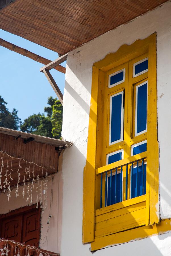 Ventana de una Vivienda, Genova, QuIndio, Colombia