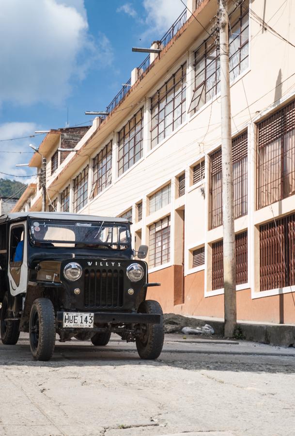 Jeep Willys en Genova, QuIndio, Colombia