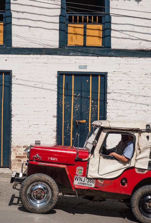 Jeep Willys en Genova, QuIndio, Colombia