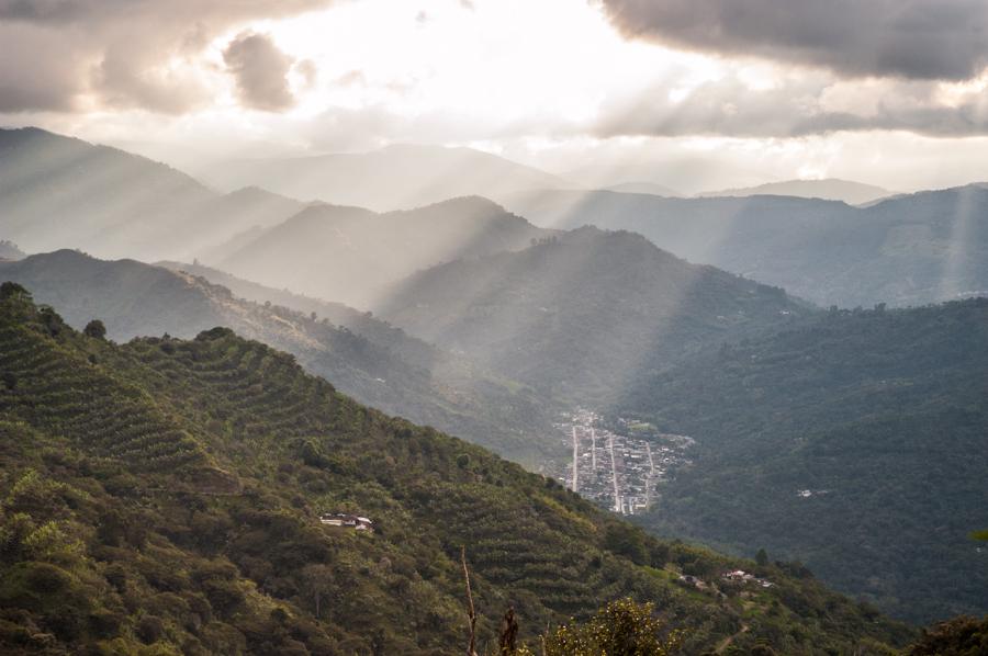 Paisaje de Genova, QuIndio, Colombia