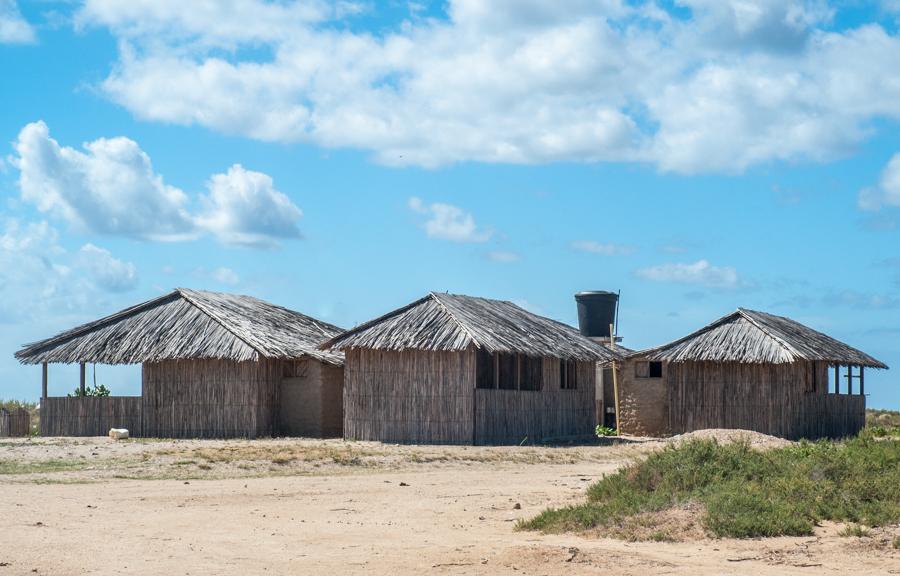 Viviendas Tradicionales, Cabo de la Vela, Guajira,...