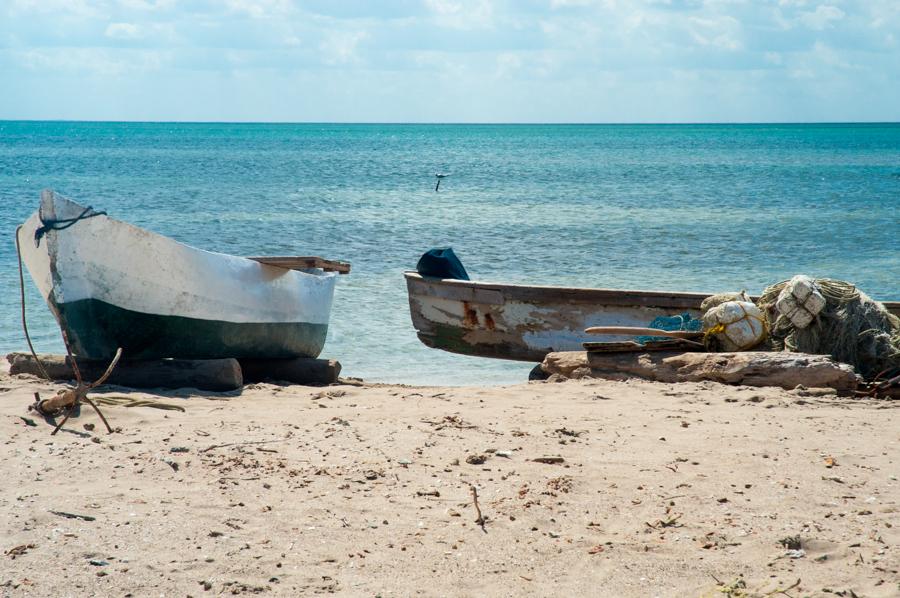 Botes en el Cabo de la Vela, Guajira, Riohacha, Co...