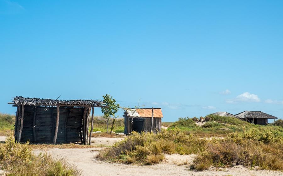 Viviendas Tradicionales, Cabo de la Vela, Guajira,...