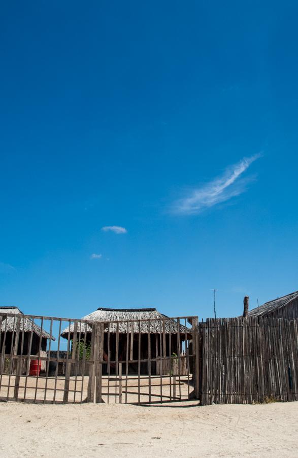 Viviendas Tradicionales, Cabo de la Vela, Guajira,...