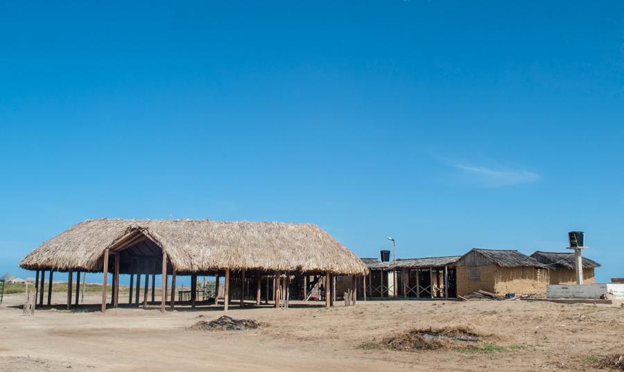 Viviendas Tradicionales, Cabo de la Vela, Guajira,...