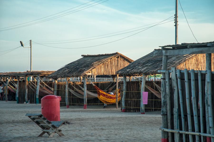 Viviendas Tradicionales, Cabo de la Vela, Guajira,...