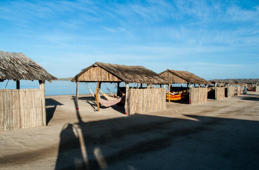 Viviendas Tradicionales, Cabo de la Vela, Guajira,...