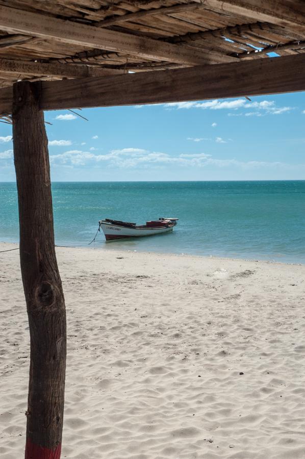 Bote en la Playa, Cabo de la Vela, Guajira, Riohac...