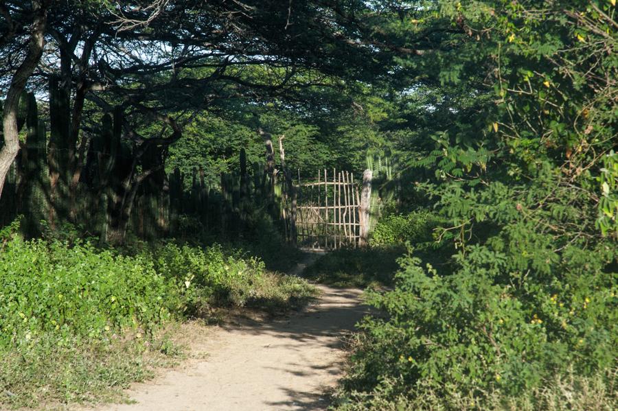 Entrada de una Vivienda, Guajira, Riohacha, Colomb...