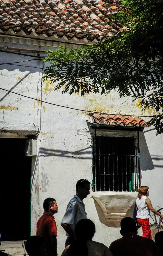 Habitantes de Santa Cruz de Mompox, Bolivar, Colom...