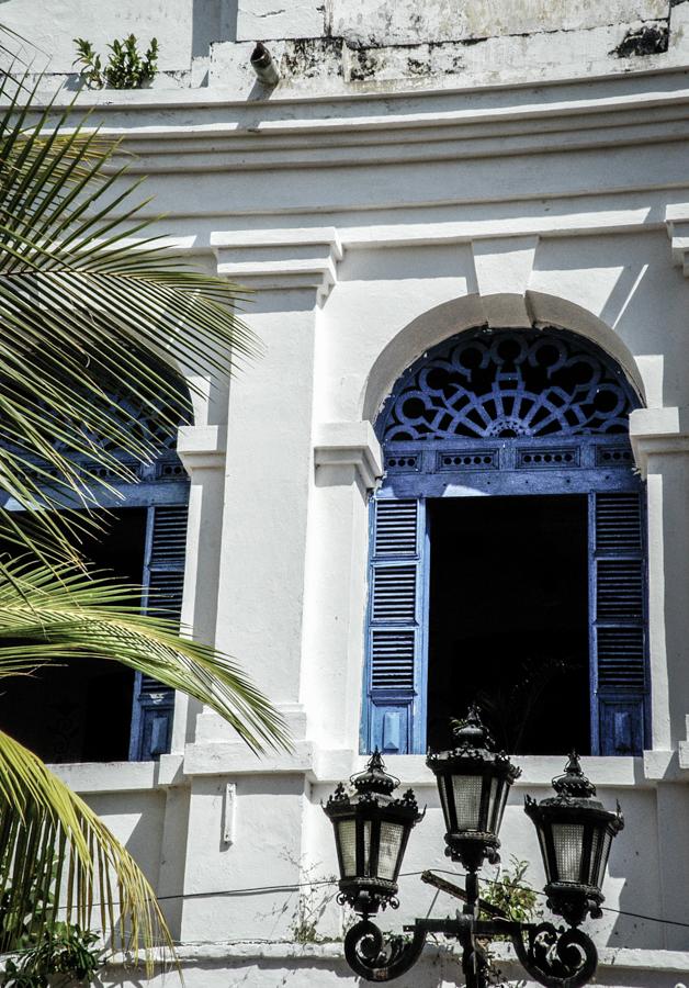 Ventanas de Santa Cruz de Mompox, Bolivar, Colombi...