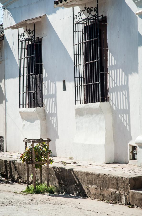 Ventana Colonnial, Santa Cruz de Mompox, Bolivar, ...