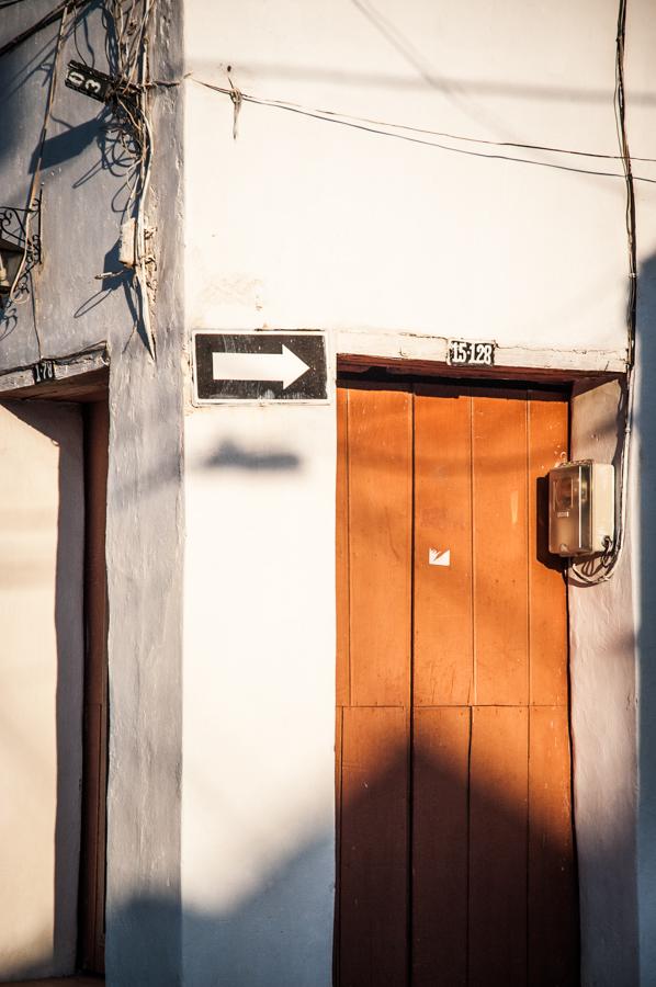 Entrada de una Viviendan, Santa Cruz de Mompox, Bo...