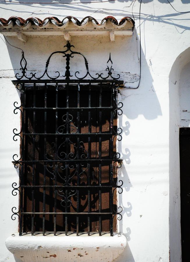 Ventana Colonial, Santa Cruz de Mompox, Bolivar, C...