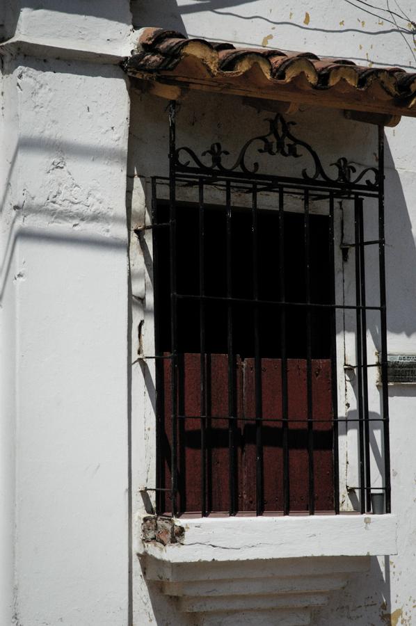 Ventana Colonial, Santa Cruz de Mompox, Bolivar, C...