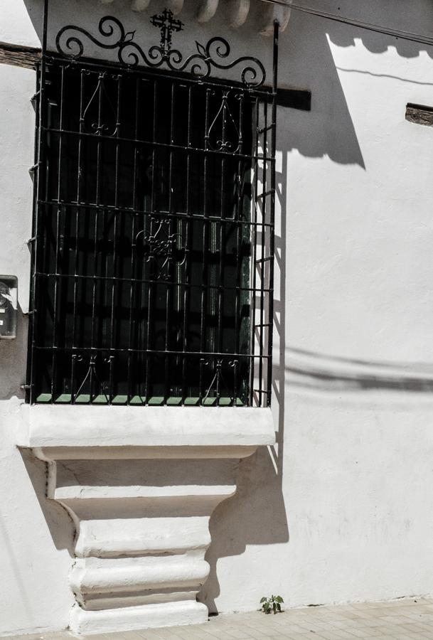 Ventana Colonial, Santa Cruz de Mompox, Bolivar, C...