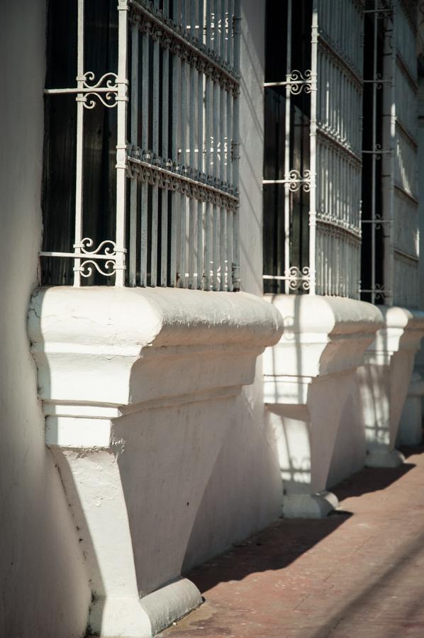 Ventana Colonial, Santa Cruz de Mompox, Bolivar, C...