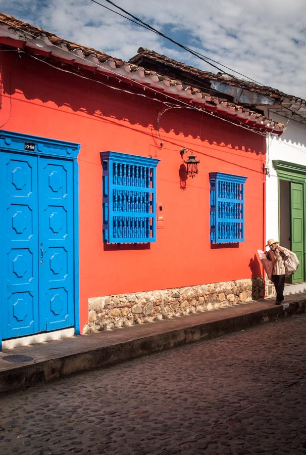 Anciano en Santa Fe de Antioquia, Antioquia, Colom...