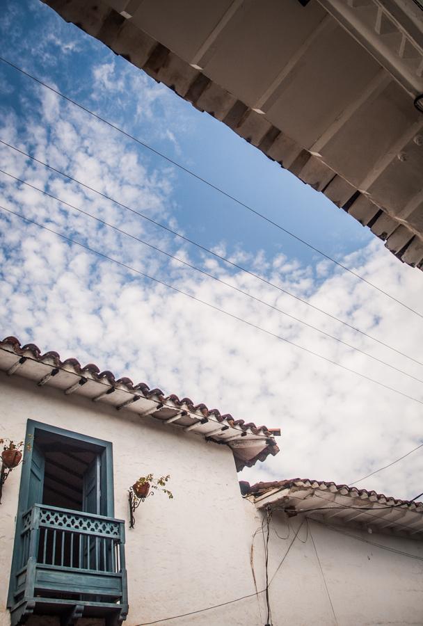 Balcon Colonial, Santa Fe de Antioquia, Antioquia,...