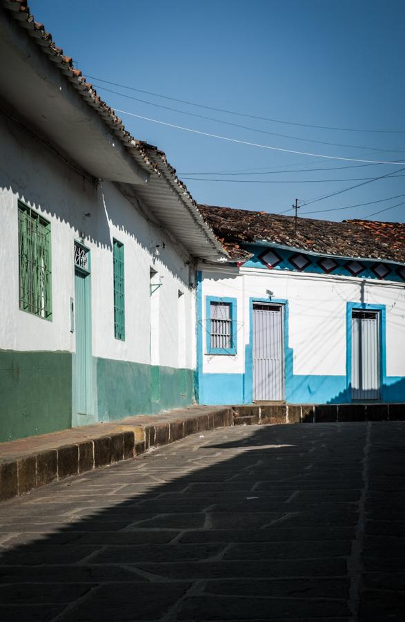 Vivienda Colonial, Curiti, Santander, Colombia