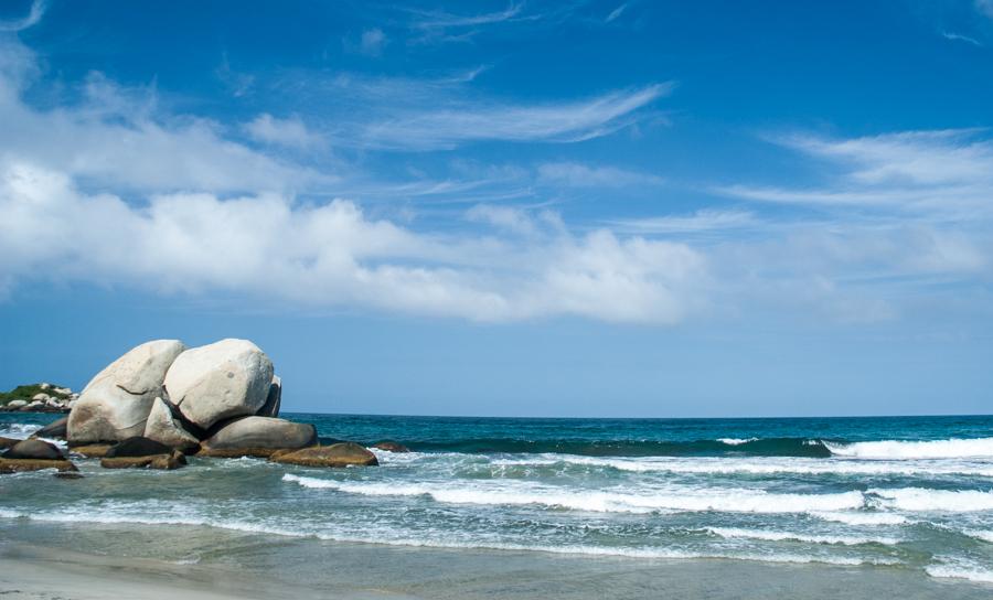 Playa Arrecife, Tayrona, Santa Marta, Magdalena, C...