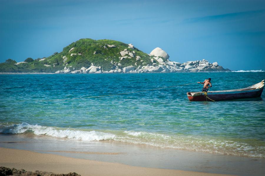 Playa Arrecife, Tayrona, Santa Marta, Magdalena, C...