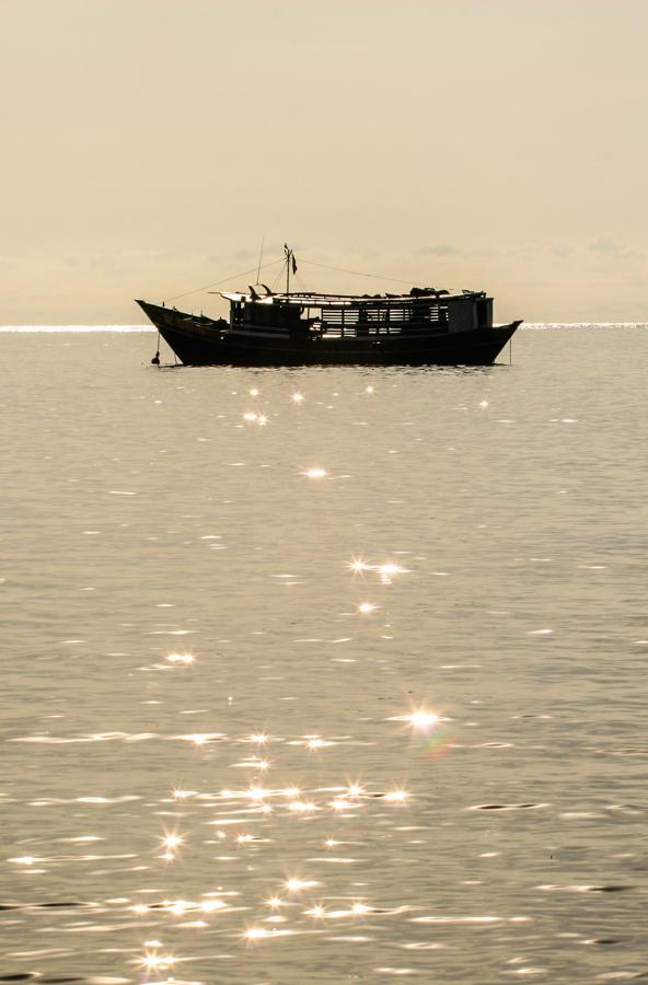 Barco en el Mar