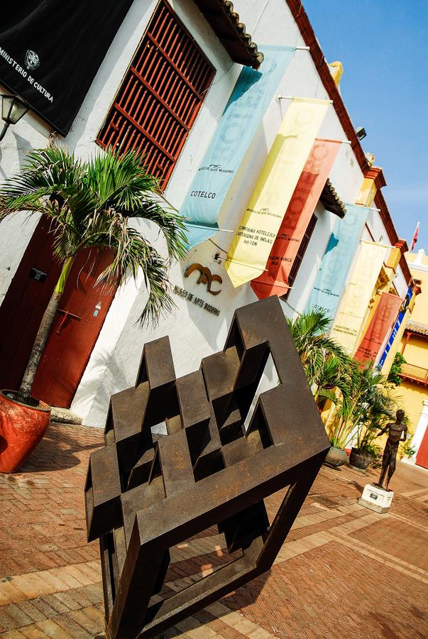 Museo de Arte moderno en Cartagena, Bolivar, Colom...