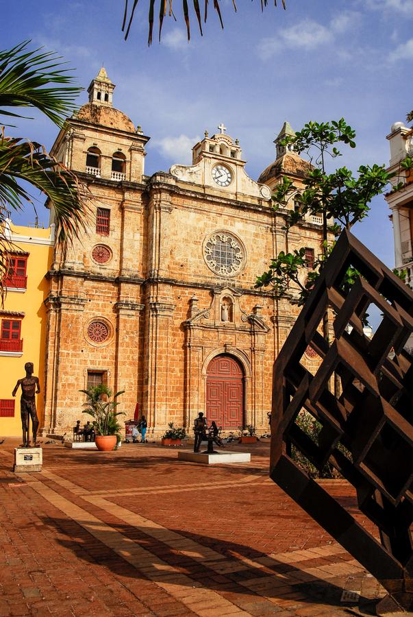 Iglesia Convento de San Pedro Claver en Cartagena,...