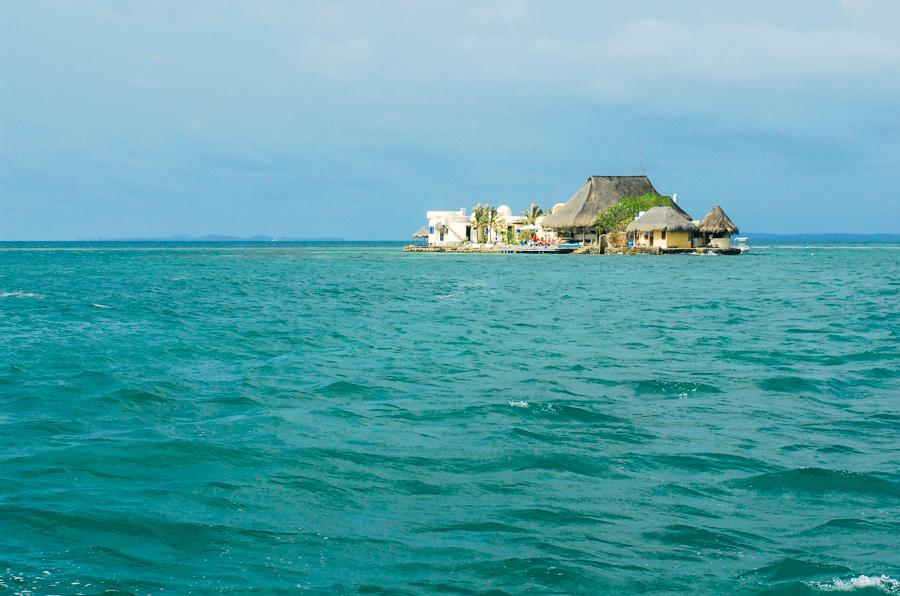 Islas del Rosario en Bolivar, Colombia