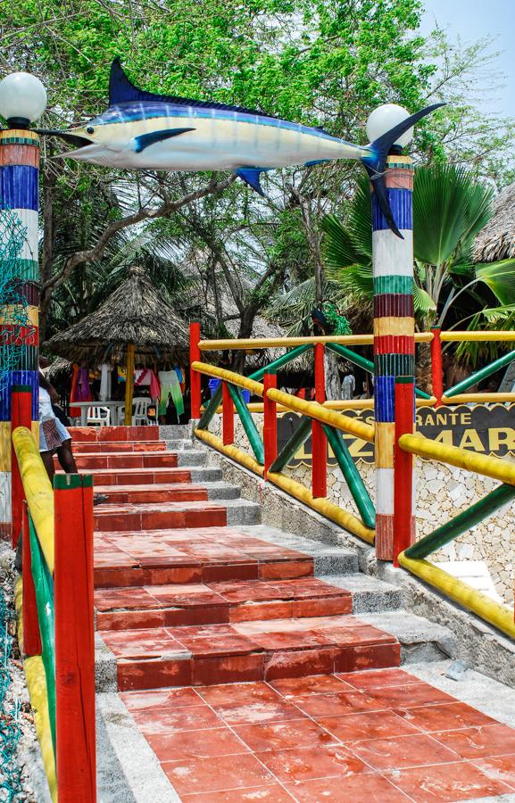 Restaurante en las Islas del Rosario en Bolivar, C...