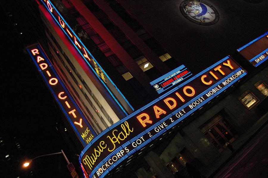 Teatro Radio City Music Hall en New York, Estados ...